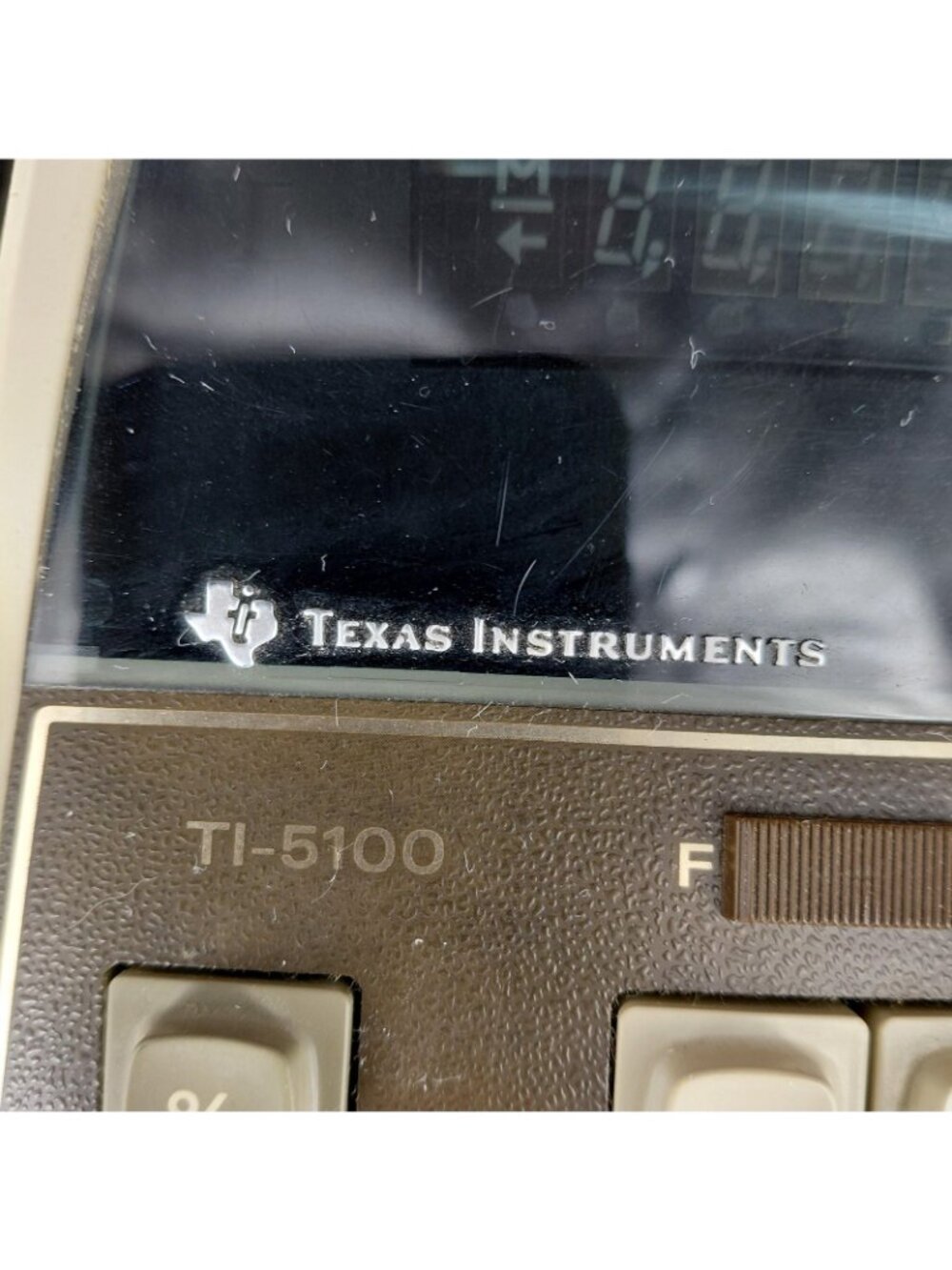 Texas Instruments TI-5100 Desktop Electronic Calculator Adapter Manual WORKS - Picture 3 of 8